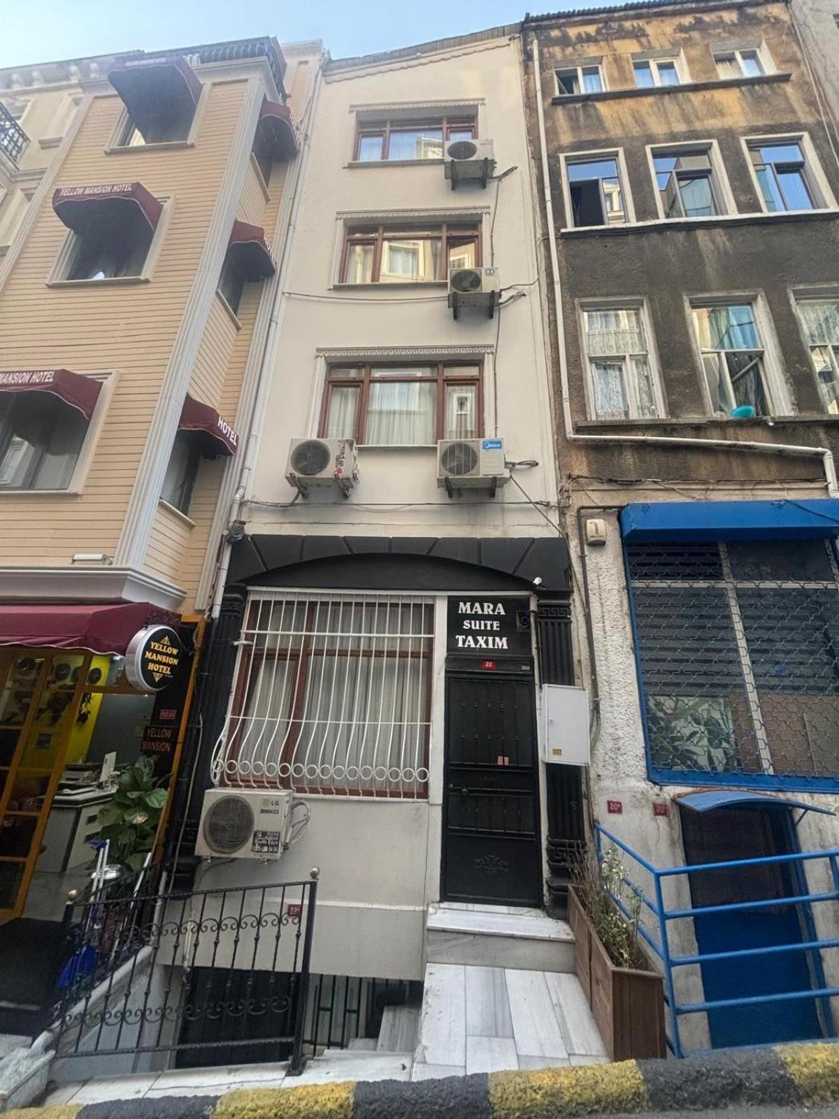Mara Suite Taxim Istanbul Exteriör bild